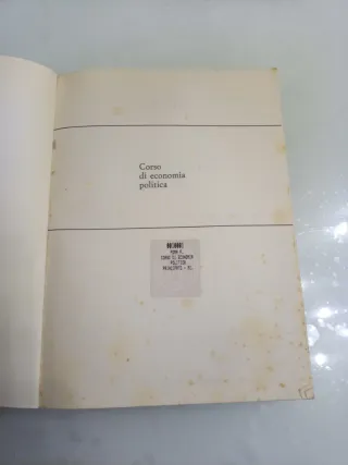 Corso di economia politica di Poma Principato