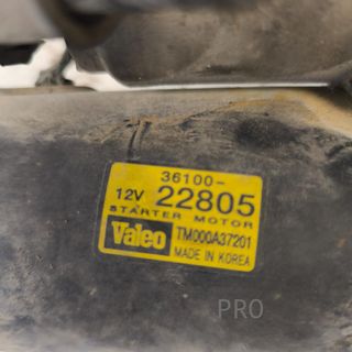 MOTOR ARRANQUE HYUNDAI ACCENT USADO 22805