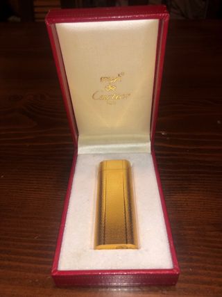 Accendino Cartier Placcato Oro