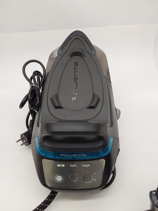 Rowenta Silence Steam Pro DG9160 Centro de planchado vertical, 7.5 bares, golpe de vapor de 480g/min, tecnología silenciosa, des