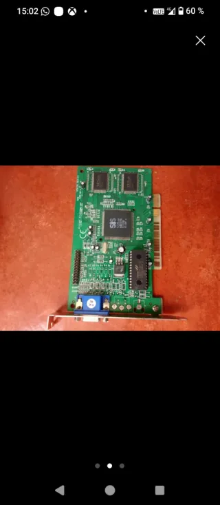 Tarjeta Gráfica SiS 6326 PCI 8MB