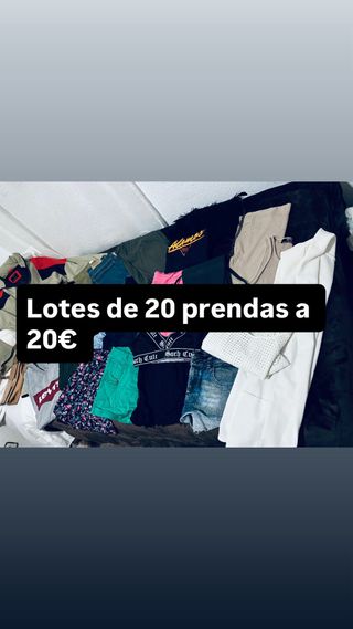 Lote 20 prendas 20€