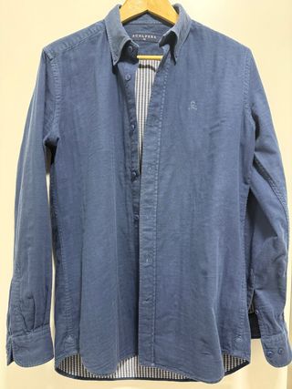 Camisa Scalpers Talla 40 Azul