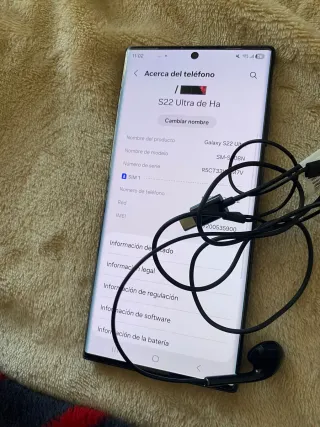 Samsung Galaxy S22 Ultra Nero