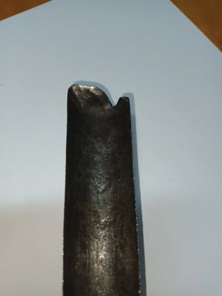 Barrena de carpintero-madreñero de ahuecar madera.