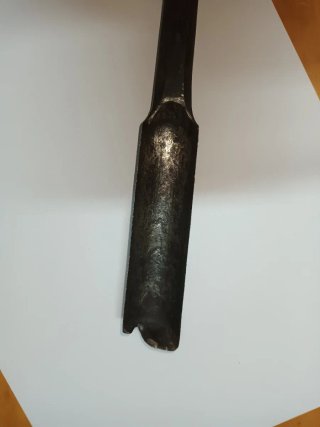 Barrena de carpintero-madreñero de ahuecar madera.