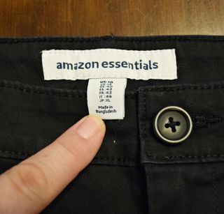 Pantalón de mujer corto, color negro, Talla 42