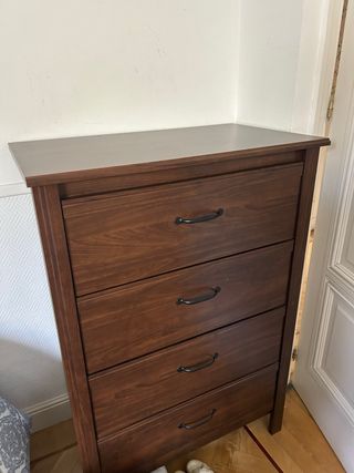 Cómoda Songesand Madera Oscura Ikea