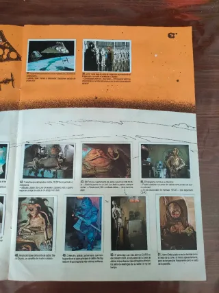 Álbum Cromos Retorno del Jedi Completo Pacosa Dos