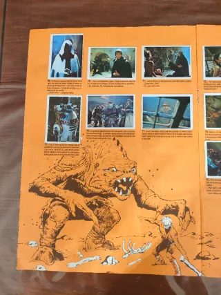 Álbum Cromos Retorno del Jedi Completo Pacosa Dos