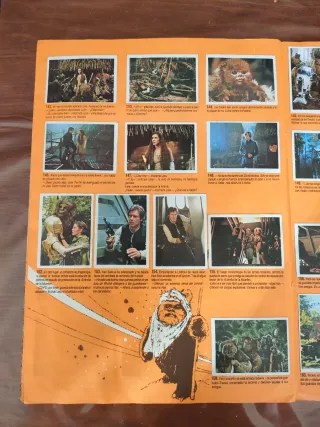 Álbum Cromos Retorno del Jedi Completo Pacosa Dos
