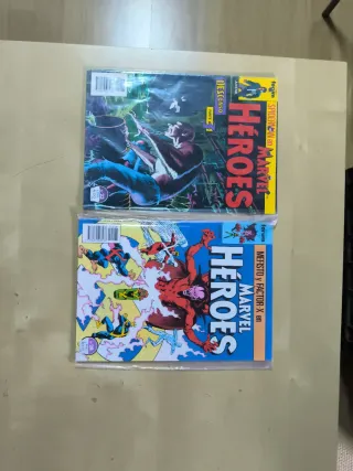 Lote TEBEOS " MARVEL HEROES"