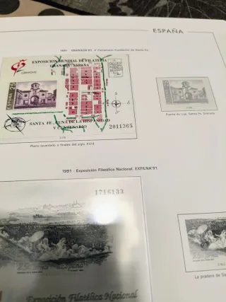 Álbum Sellos España 1991-1998