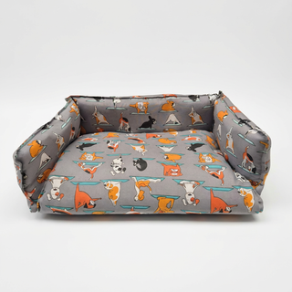 Cama mediana multiusos para mascotas. Yoga