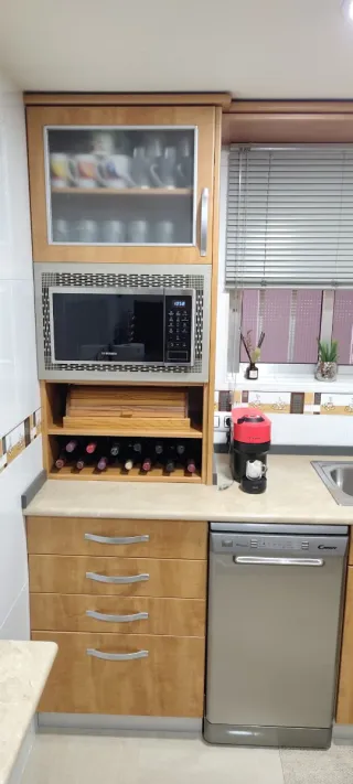 Muebles de Cocina Madera y Metal