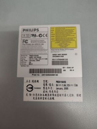 Lector DVD Ordenador PHILIPS PBDV1640G