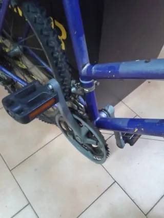 Bicicleta de Montaña Azul