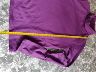 Niki cuello alto tejido polar morado