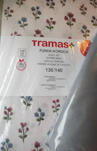 Funda Nórdica y Bajera Cama 135-140cm