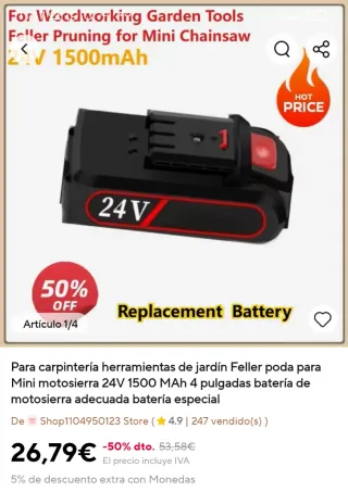 Batería 24V