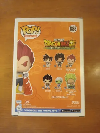 Funko Pop Super Saiyan God Vegeta 1868
