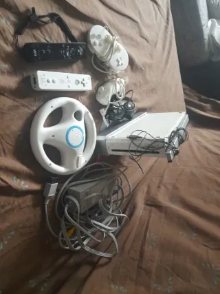 Consola Nintendo Wii con accesorios