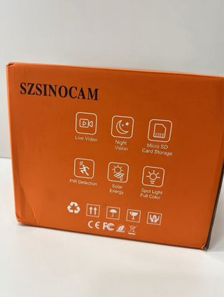 Cámara de Vigilancia SZSINOCAM Batería