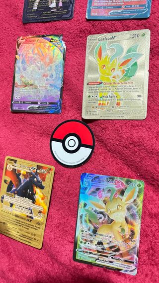 Cartas Pokémon V, VMAX, GX y EX