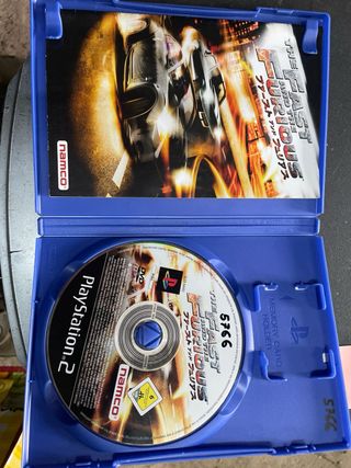 PS2 The Fast and the Furious Juego Carreras