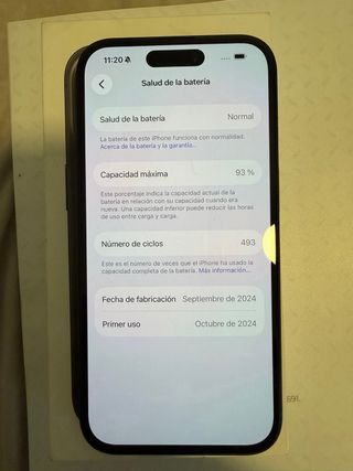 iPhone 16 Negro 128GB