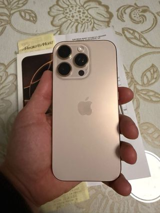 VALORACIONES!! iPHONE 16 PRO 128GB color DESIERTO