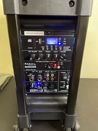 Altavoz Ibiza PORT10VHF-BT 10 500W