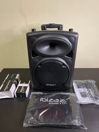 Altavoz Ibiza PORT10VHF-BT 10 500W