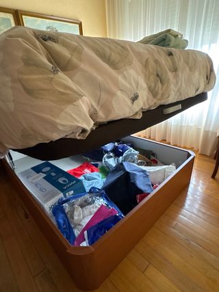 Cama 135 con canapé y colchón