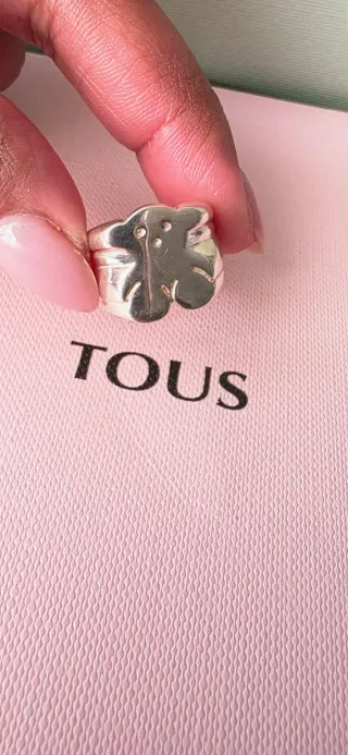 Anillo Oso Tous Plata