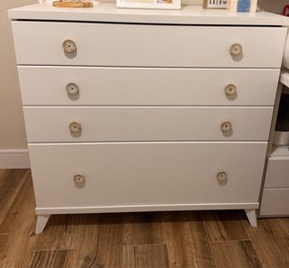 Cómoda blanca 4 cajones