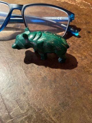 Ippopotamo in Malachite