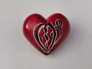 Corazón rojo