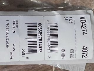 Armação Óculos Vogue VO4274 Rosa - Novo