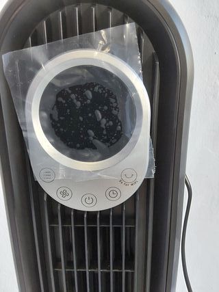 Dreo Ventilador Torre Alexa, ventiladores Silencioso de Pie Para Dormir con Mando a Distancia, 7,92 m/s de Velocidad, Oscilante