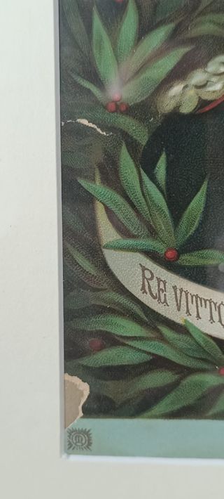 Reproducción antigua Familia Real Italiana