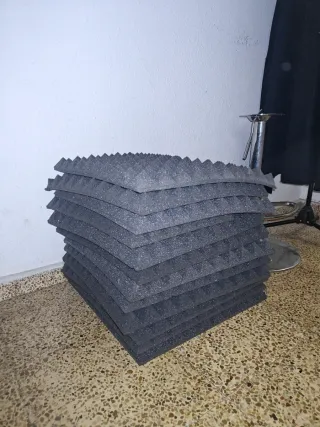 15 Paneles Grandes Acústicos 47x47cm Nuevos