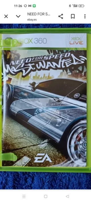 Xbox 360 Need for Speed Most Wanted