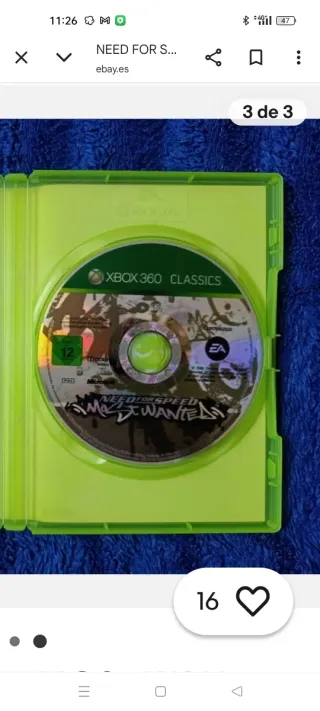 Xbox 360 Need for Speed Most Wanted