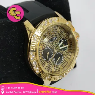 Reloj Guess Dorado y Negro