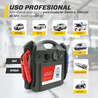 MAXTOOLS JS1000 Arrancador de Emergencia Portátil