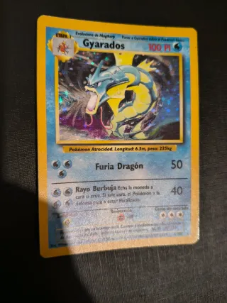 Carta Pokémon Gyarados Holo 100 PI