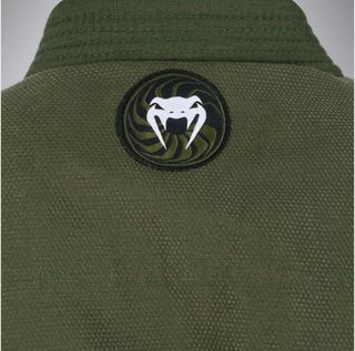 Kimono BJJ Venum Verde Militar + Cinturón Blanco
