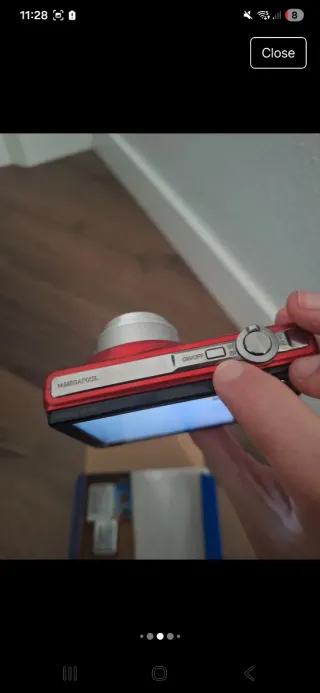 Cámara Olympus VR-310 Roja