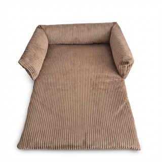 Cama pequeña multiusos mascotas. Colonial Marrón